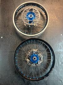 Coppia cerchi completi 19-21 husqvarna ktm gasgas