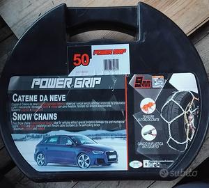 CATENE DA NEVE POWER GRIP MISURA 50 NUOVE PERFETTE