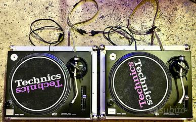 Technics SL-1200 MK2 COPPIA con coperchi originali
