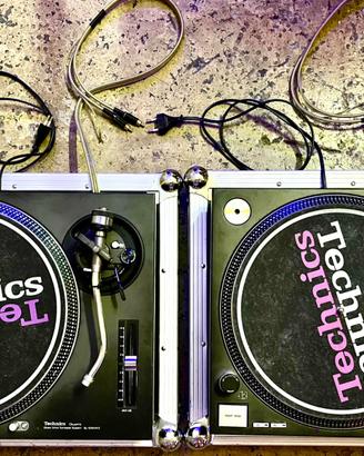 Technics SL-1200 MK2 COPPIA con coperchi originali