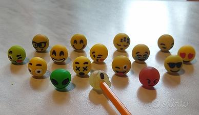 Gomme top matita Amica Chips Collezione smile 