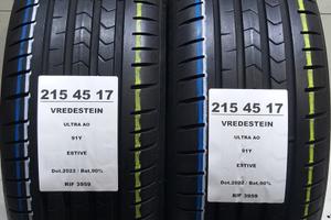 2 GOMME 215 45 17 VREDSTEIN RIF3959