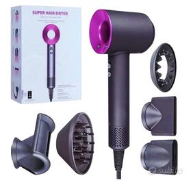 Asciugacapelli professionale con accessori