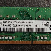 Ram 8Gb DDR4 PC4 SK Hynix
