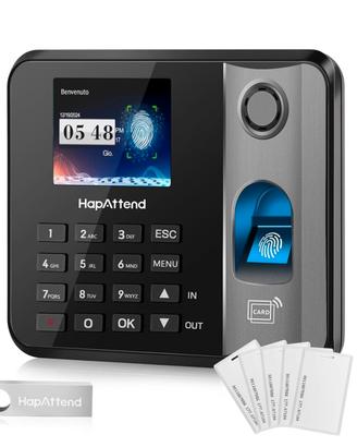 rilevatore presenze timbra cartellini ingresso dip