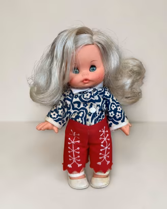 Bambola Furga – Vintage Anni ’60 – Camicia Fantasy