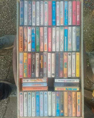 lotto di 66 musicassette stereo 7 miste 