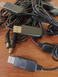 Cavo usb per alimentatore router 5.5x2.1mm 9V