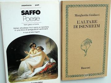 19 Libri - POESIA PROSA SONETTI ODI RIME CANTI