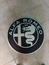 Quadro logo fregio alfa romeo