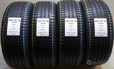 4 GOMME 225 55 18 FALKEN 100% RIF3944