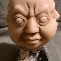 Statua Buddha 4 facce (emozioni) su base marmo