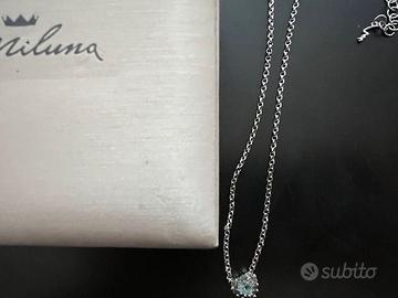 Collana Miluna topazio azzurro Gemma del Cielo