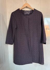 Giacca lunga sfoderata tg.L multicolor