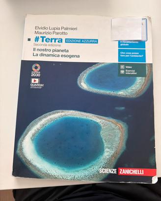 Libro scolastico terra
