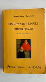 Libro Linguaggio e Regole del Diritto Privato