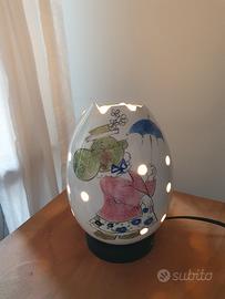 lampada artigianale uovo 