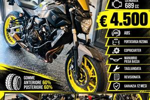 Yamaha MT-07 ABS 12MESI GARANZIA PREZZO APPENA RIB