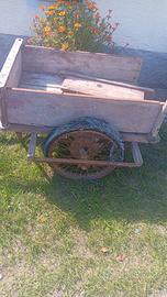 carrettino in legno 