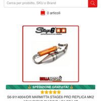 Marmitta stage 6 mai utilizzata ancora incelofanat