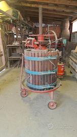 VintageTorchio idraulico 80cm con ruote DE FILIPPI