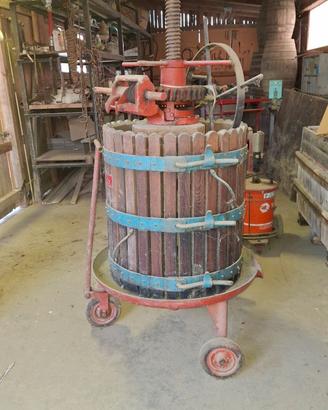 VintageTorchio idraulico 80cm con ruote DE FILIPPI