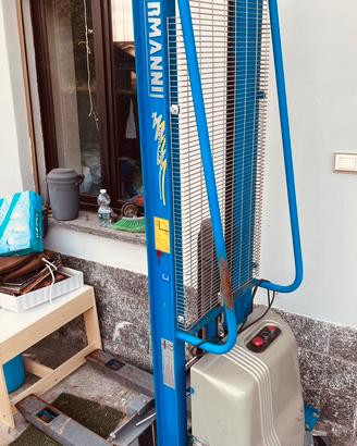 Sollevatore transpallet idraulico elettrico