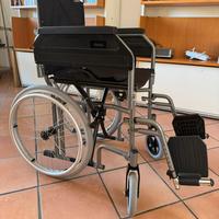 Sedia a Rotelle pieghevole auto spinta come nuova