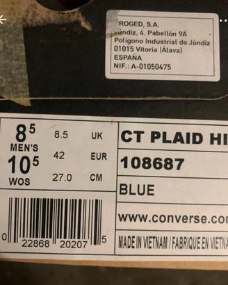 Converse nuove