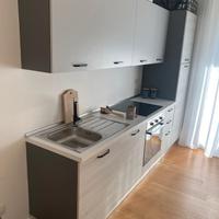 Cucina 285 cm colore frassino ghiaccio