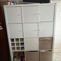 Kallax 12 cubi più accessori