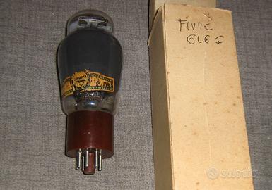 1 TUBO 6L6G FIVRE ANNI 50 VETRO SCURO ANNI 50