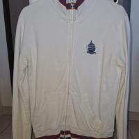 Felpa Marina Yachting Bianca Logo