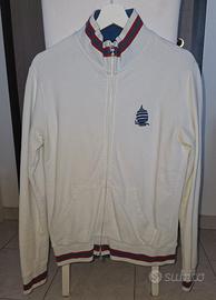 Felpa Marina Yachting Bianca Logo