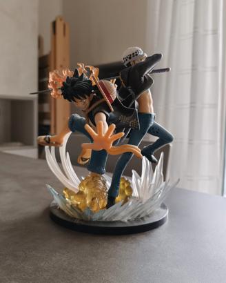 action figure rufy & law one piece