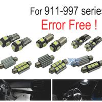 KIT 12 LAMPADE LED INTERNE PER PORSCHE 911 997 CAR