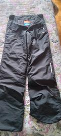 pantaloni e guanti da sci 