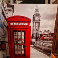 quadro cabina telefonica londra