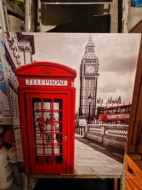 quadro cabina telefonica londra