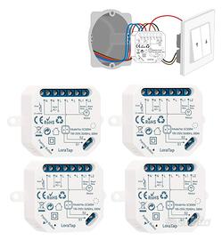 LoraTap 4 interruttori Tapparelle WiFi