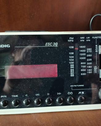 radiosveglia vintage 