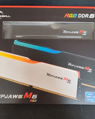 G.SKILL Ripjaws M5 RGB DDR5 32GB (2x16GB) 6000MHz