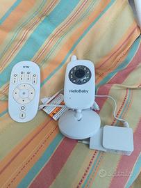 telecamera con telecomando hello baby