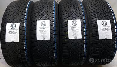 4 GOMME 225 50 17 DUNLOP A63903