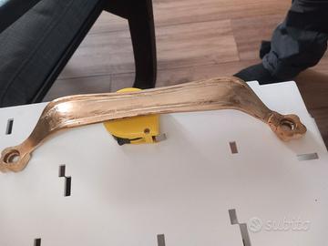 Maniglia portone primi del 900 in ottone
