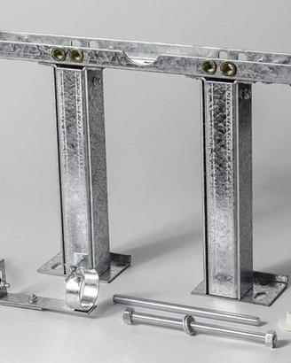 Kit supporto Universale,per WC,assemblato parete