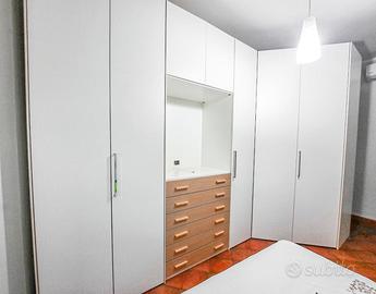 Armadio con cabina colore bianco opaco