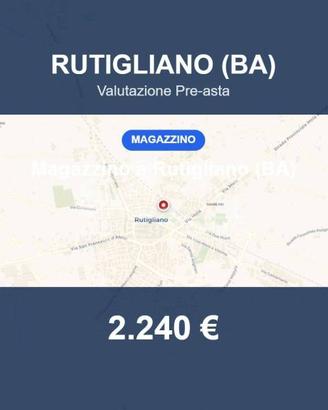 Immobile in asta di 13 m² a Rutigliano