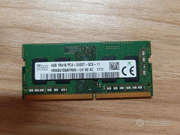 RAM Hinix  DDR4  4 GB 2400MHz