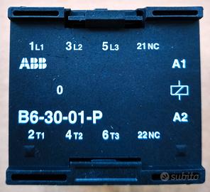 ABB B6-30-01-P-80 minicontattore 220-240V 40-450Hz